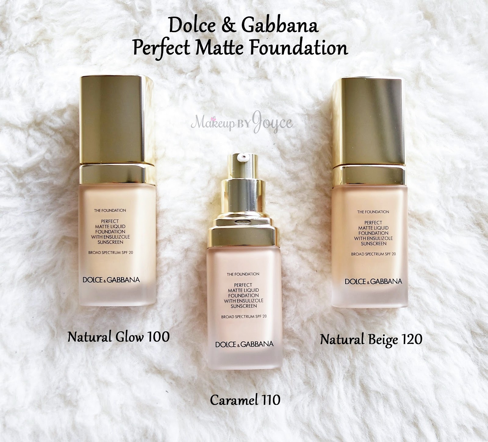 dolce and gabbana perfect matte foundation