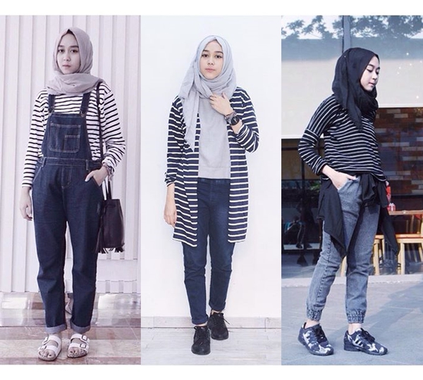 outstanding outfit hijab untuk nonton konser streaming