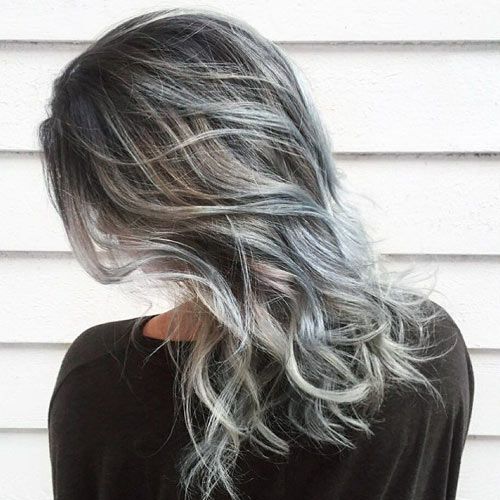 Cabelos tendências 2016 - Cabelo cor cinzenta, corte cabelo Cabelos tendências 2016 - Cabelo cor cinzenta, corte cabelo