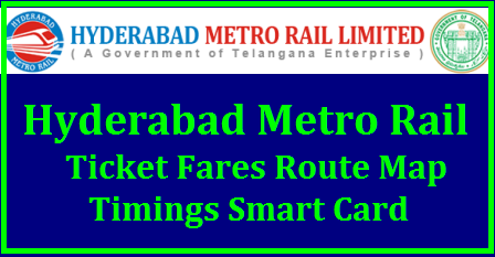 Hyderabad Metro Rail Price Chart