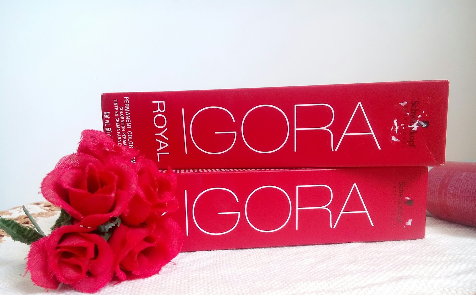 KIT - 4 Tintas Igora 8.77 + 4 ox Igora de 20 vol - Amor Acobreado