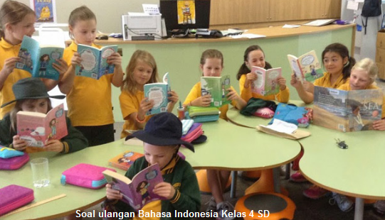 Soal Ulangan Bahasa Indonesia Kelas 4 SD/MI Bab 7 Disiplin Semester 2