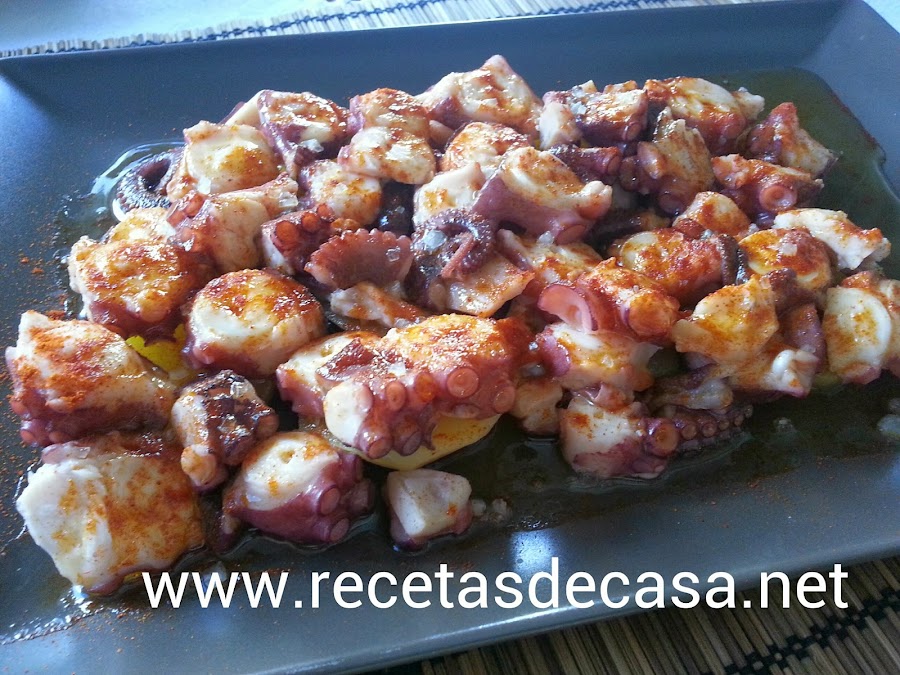 pulpo a la gallega cocina facil