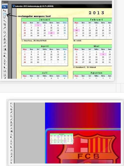 Cara Membuat Kalender dengan Photoshop Mudah dan Cepat Cara Membuat Kalender dengan Photoshop Mudah dan Cepat