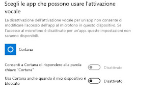 App Cortana Vocale Cortana