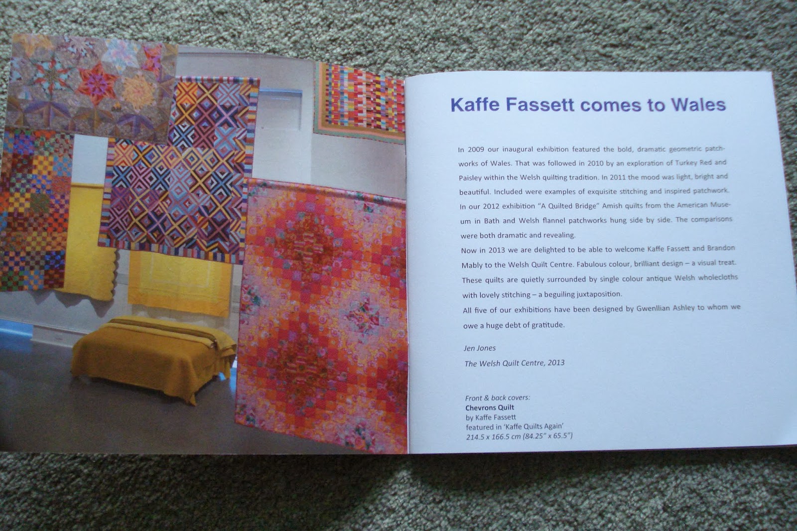 Welsh Quilts Catalogue 2013 Jen Jones Quilt Museum