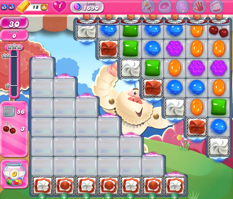 Candy Crush Saga 1690 Candy Crush Saga 1690