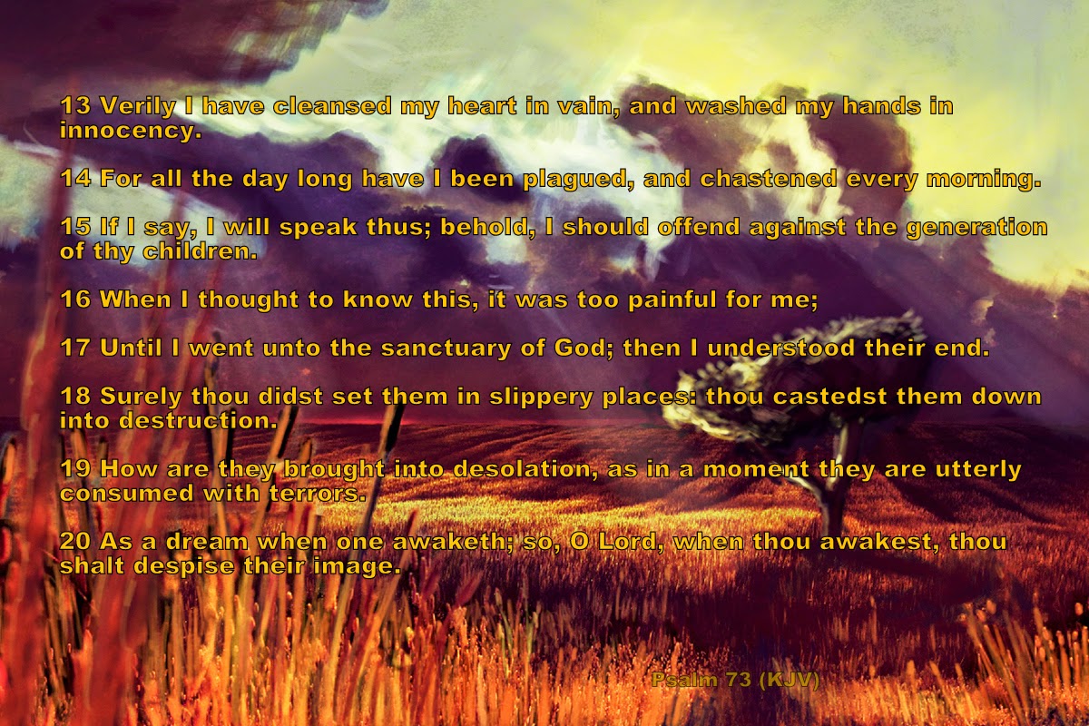 Red Pill Diaries Psalm 73 (KJV)