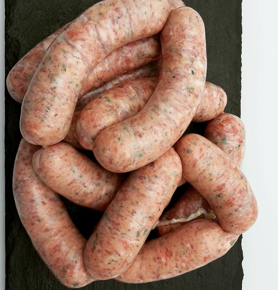 Traditional Irish breakfast and chorizo style sausages Kitchen Exile