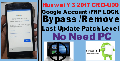 bypass huawei y3