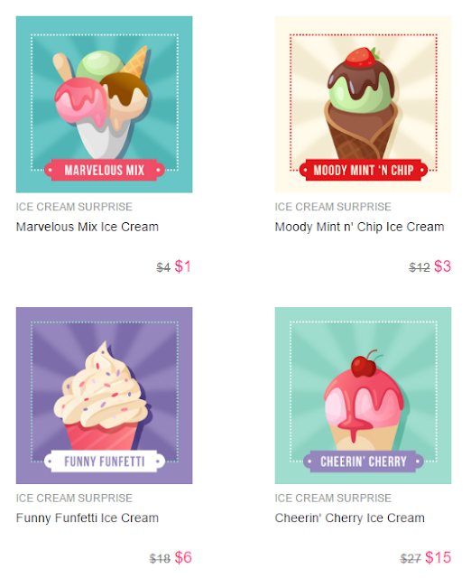 memebox ice cream deals