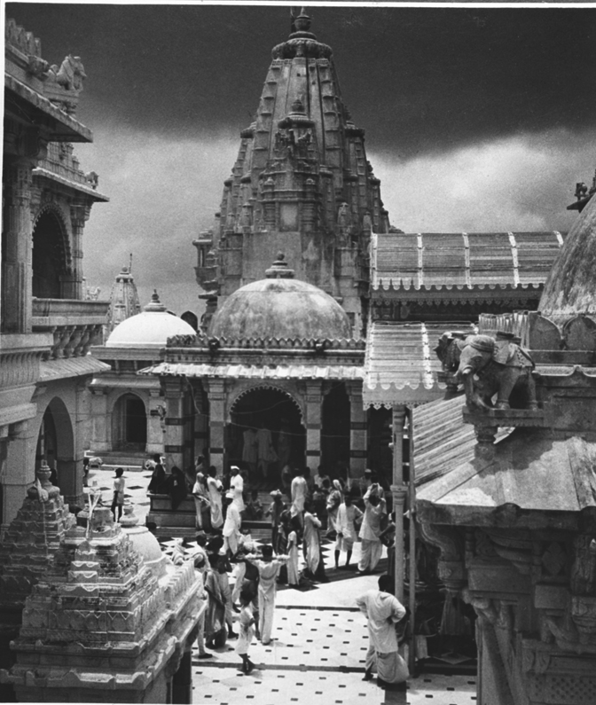 Group of Jain Temples at Palitana on top of the Satrunjaya Mountain Gujarat - 1949