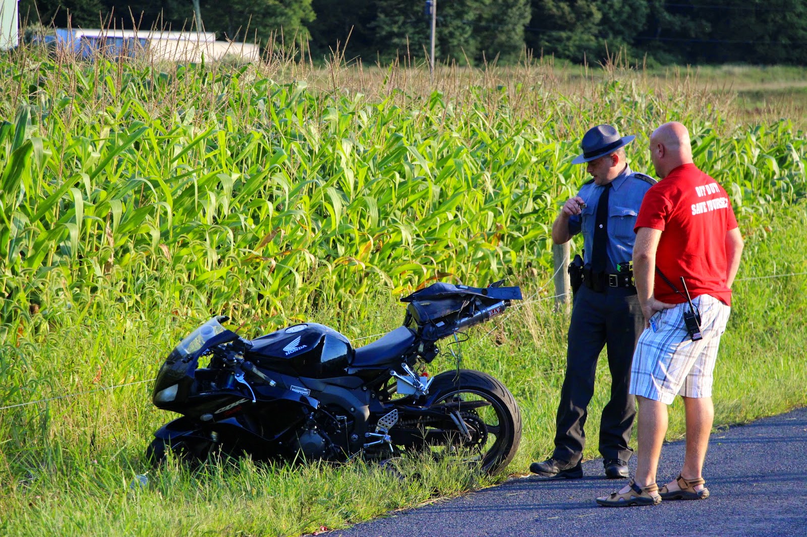 Man Injured in Motorcycle Accident in Walker Township Sunday