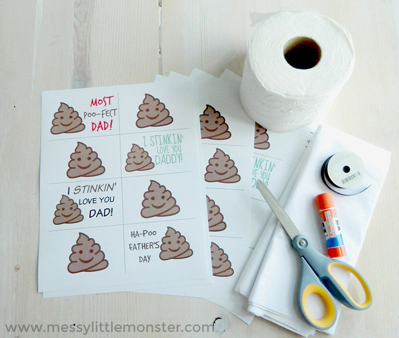 Funny Fathers Day Gifts Diy Poop Emoji Gag Gift For Dad