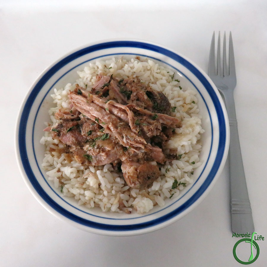 Morsels of Life - Pressure Cooker Mojo Pork - Simply throw your pork into a pressure cooker, along with flavorful garlic, onion, oregano, and a bit of lime for your own Pressure Cooker Mojo Pork!
