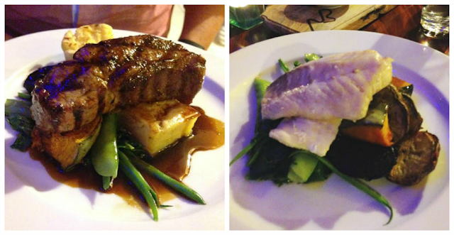 Dinner at Norfolk Blue Restaurant Norfolk Island - Gluten Free Travel and Coeliac Friendly Vacation Reviews