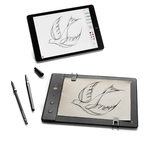 'Slate' la tableta revolucionaria que digitaliza dibujos a medida que se plasman en papel Slate-tableta-que-digitaliza-dibujos-en-tiempo-real