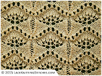 Lace Knititng chart # 3. Beautiful!