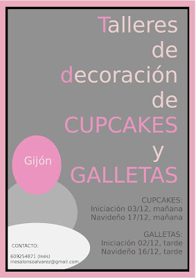 Tallleres de decoración de Cupcakes y Galletas en Asturias