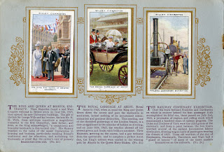 Cigarette Cards: Reign of King George V 1910-1935 22-24