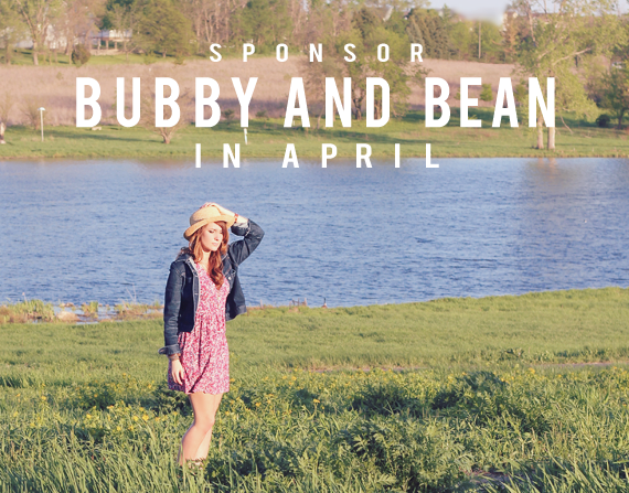 Sponsor Bubby and Bean in March
