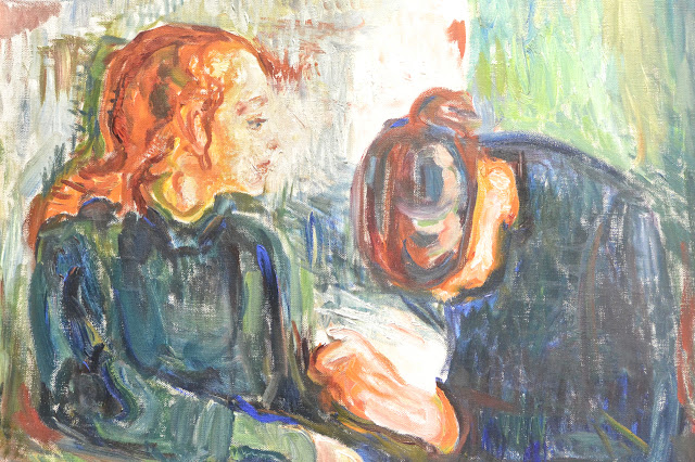 Stockholm Edvard Munch : l'enfant malade Galerie de Thiel Stockholm Edvard Munch : l'enfant malade Thielska Galleriet Ile de Djugarden