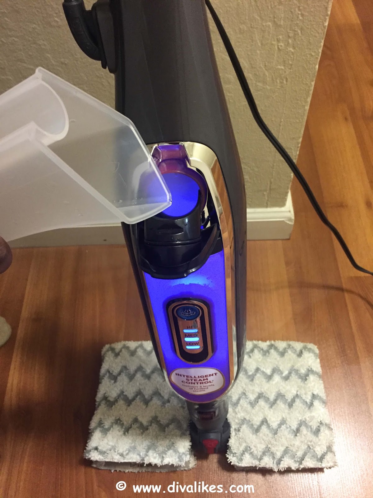 Steam Sanitize Floors With Shark Genius Steam Pocket Mop System Diva