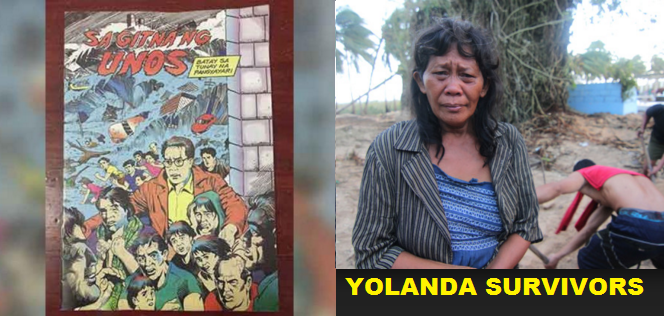 Yolanda survivors: Comic book won't make Roxas win our votes