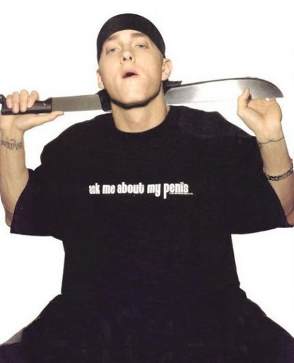 Eminem ask me about my penis t-shirt