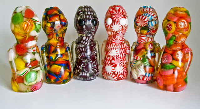 New Sweet Teuth Resin Figures by Lysol - Old Fashioned, Rainbow Twist, Licorice Starlight, Starlight, OG & Citrus