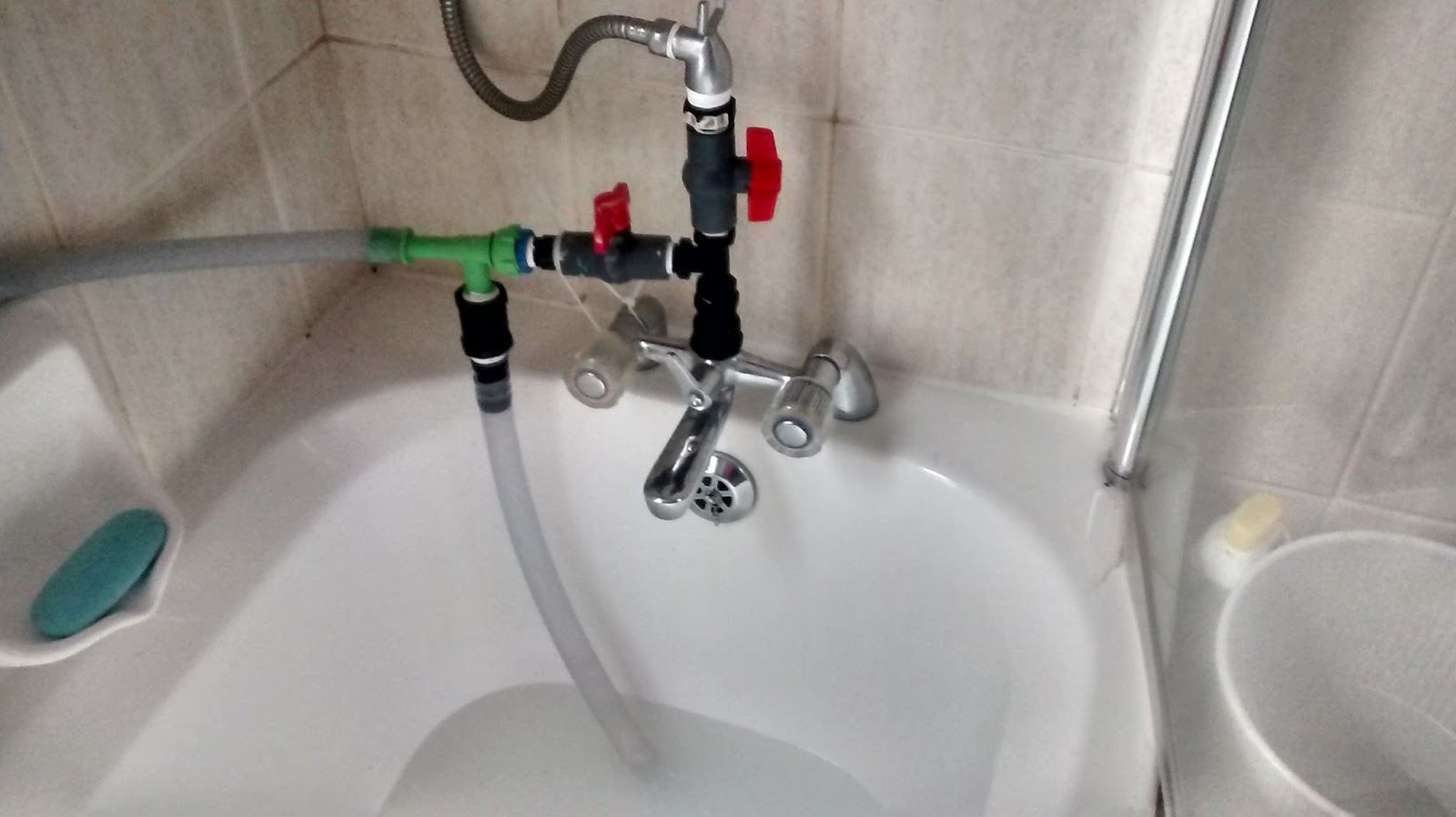 Street Steal Diy Greywater System For A Shower Bath