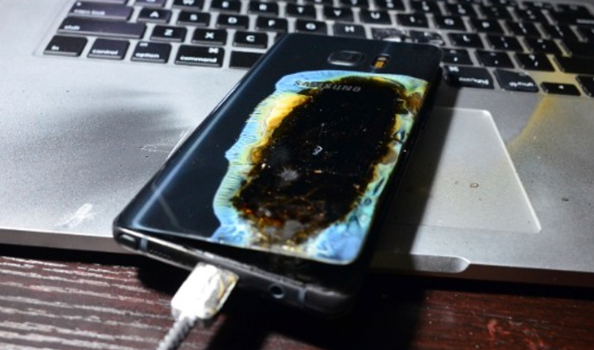Safe Samsung Galaxy Note7 Exploded