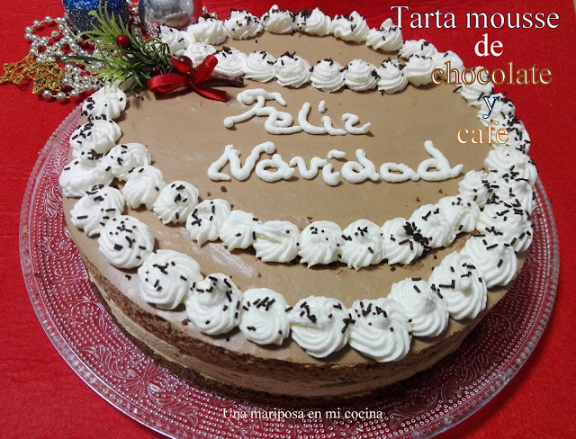 Tarta Mousse De Chocolate Y Moka
