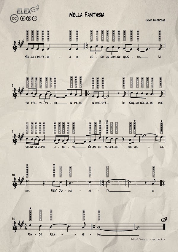 Nella Fantasia (for Tin Whistle)