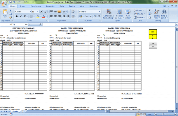 Format Buku Yasin Word
