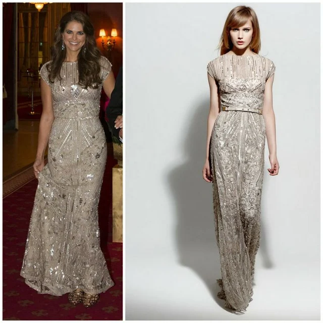 Princess Madeleine in Elie Saab