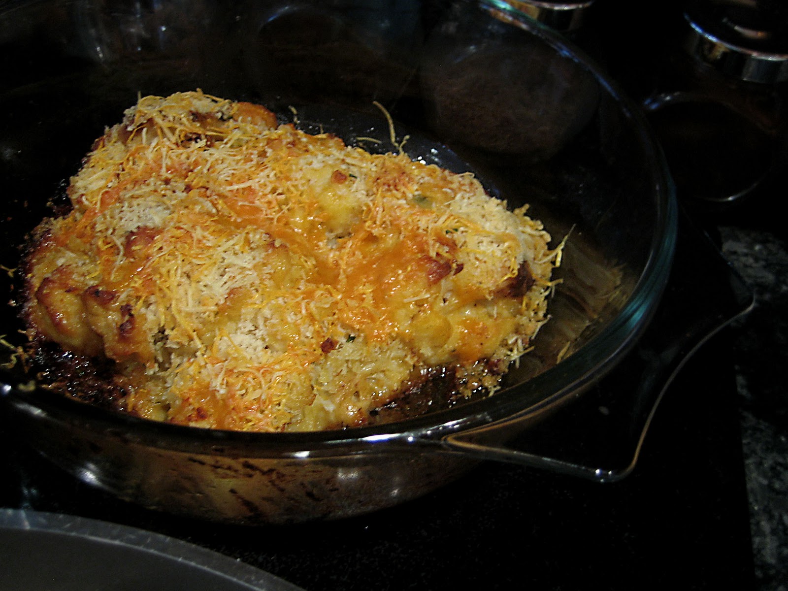 Delicious! Christmas cauliflower cheese with infused milk and three