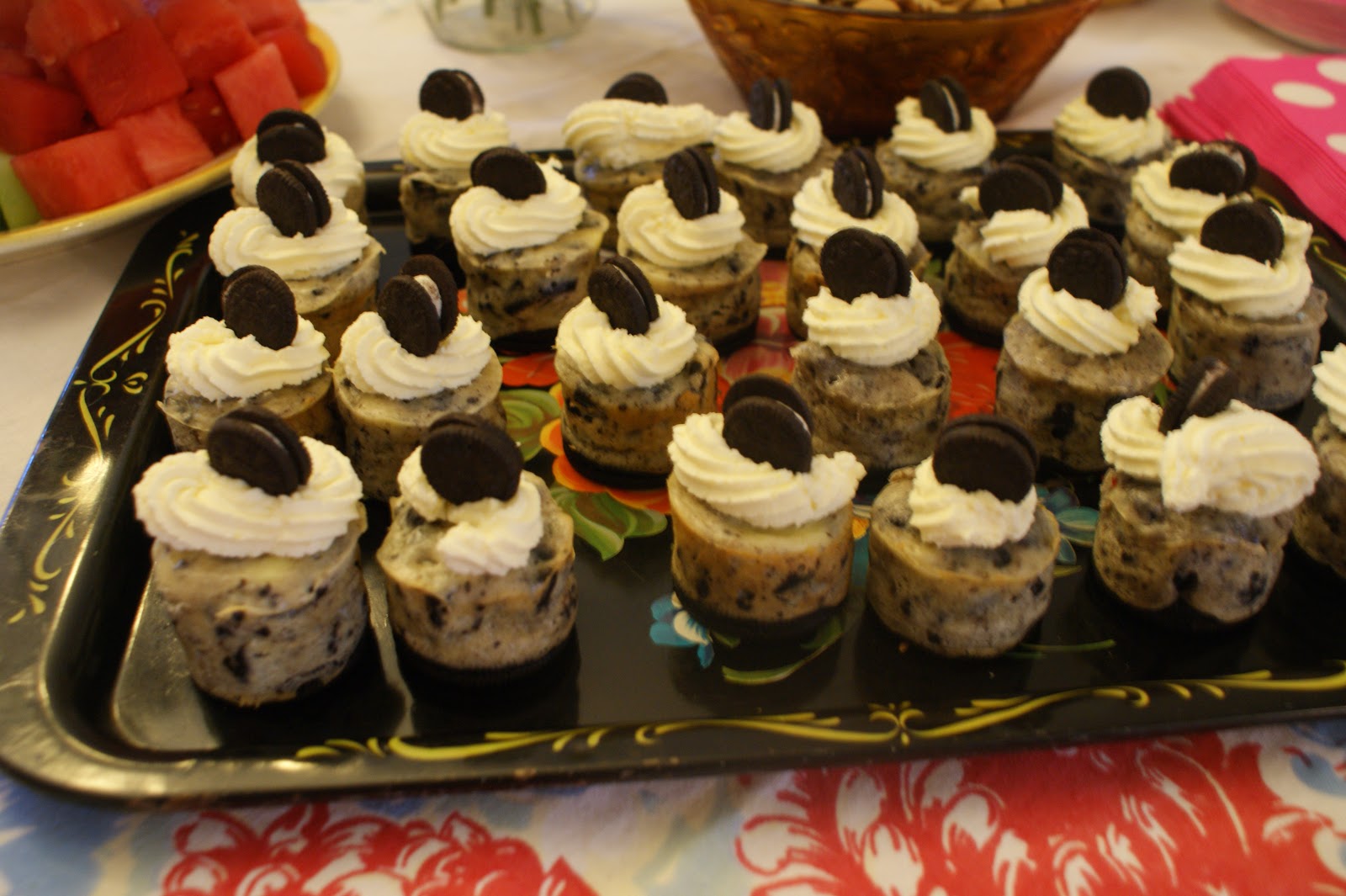 Cooking with Muffin Tins Mini Oreo Cheesecakes Mini Cheesecake Pan