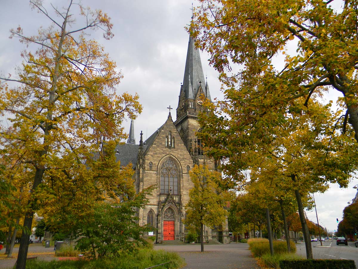 Cathédrale strasbourg en automne Cathédrale strasbourg en automne