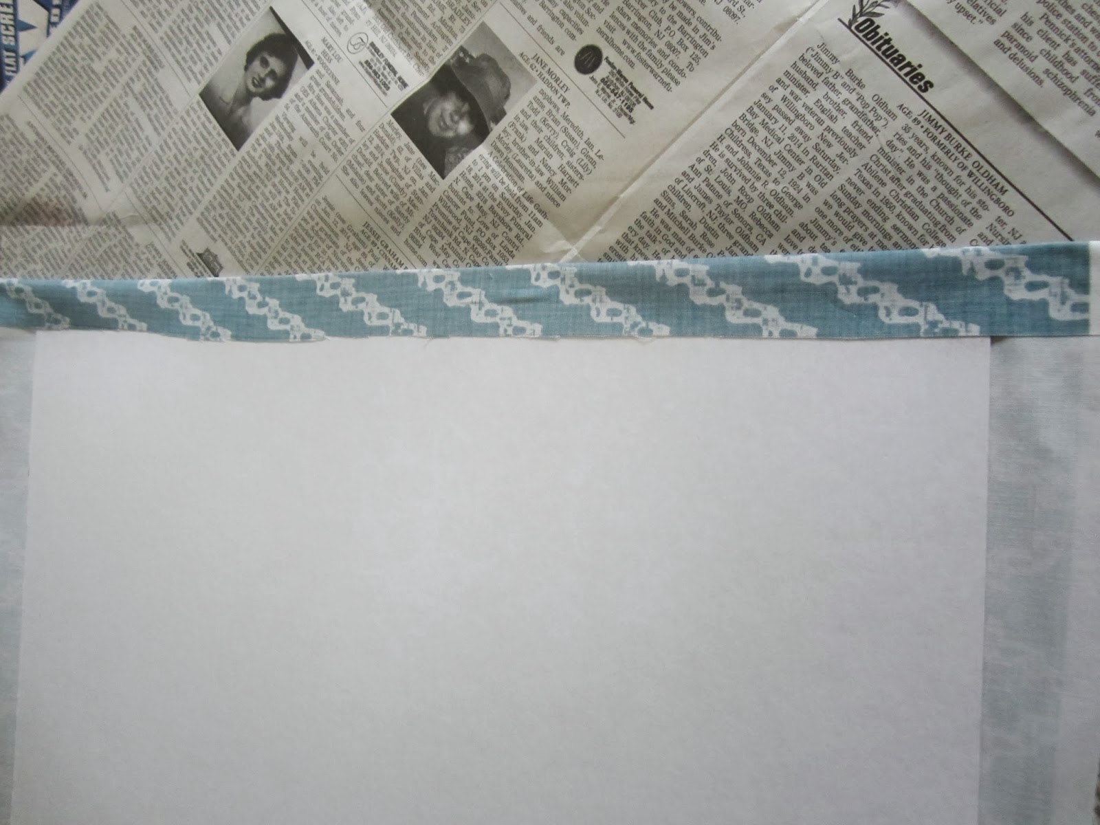 Sweet Magnolia Way An Easy Fabric Desk Blotter DIY