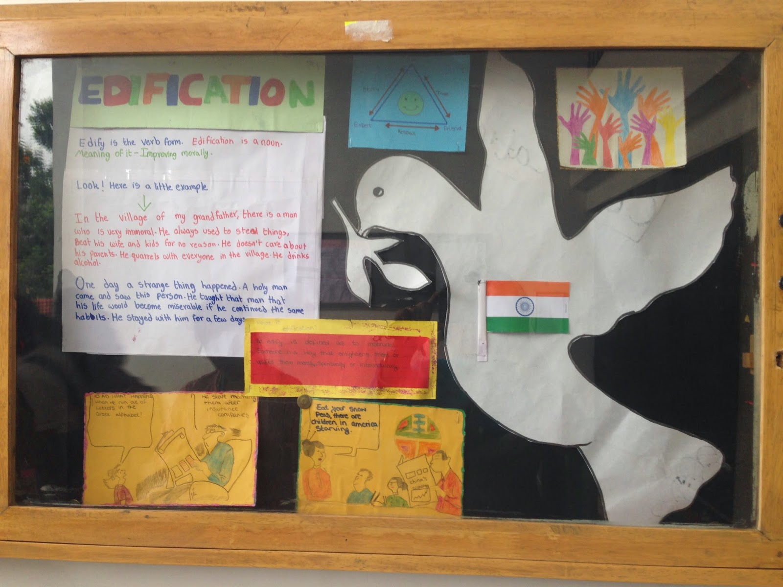 Oakridge International School, Newton Campus Inter House Display Board