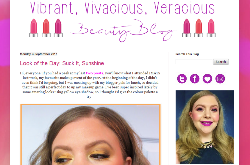 bbloggers, bbloggersca, canadian beauty blog, beauty blogger, vibrant beauty blog, vibrant vivacious veracios beauty blog, featured blog, blog of the month