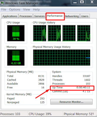 Cara Mengecek Berapa Lama Komputer Menyala Pada Windows 7 Dan 8