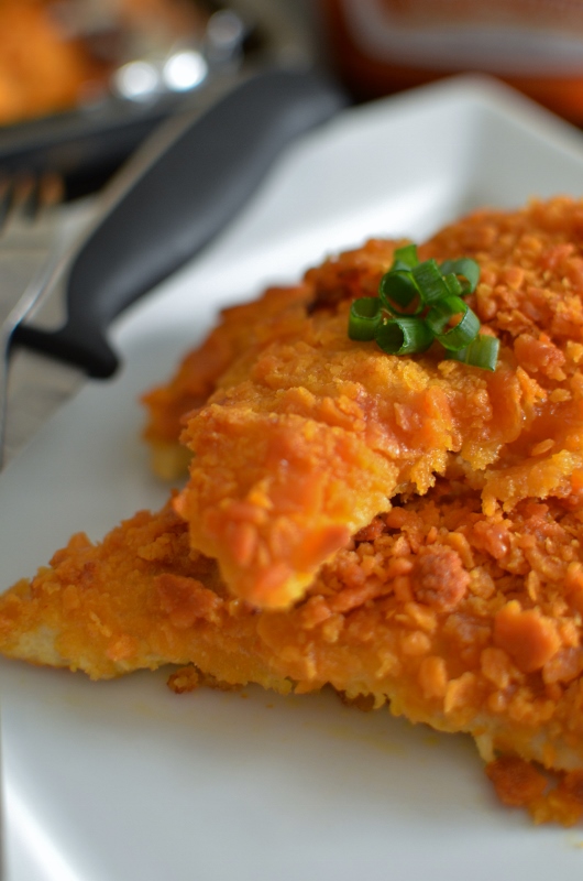 For the Love of Dessert Crispy CheezIt Chicken