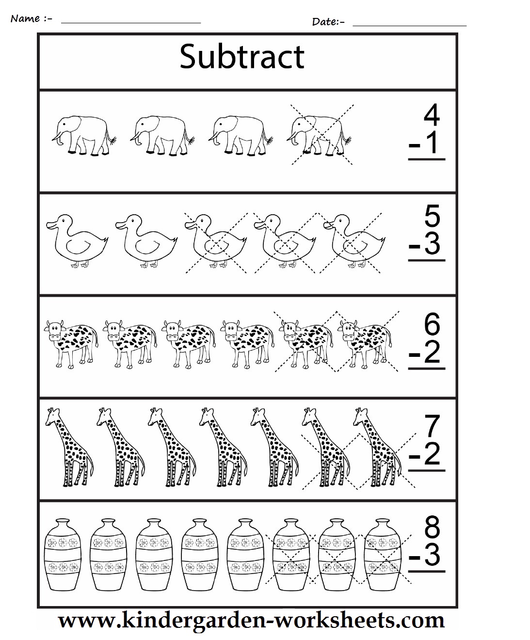 Kindergarten Worksheets: May 2015