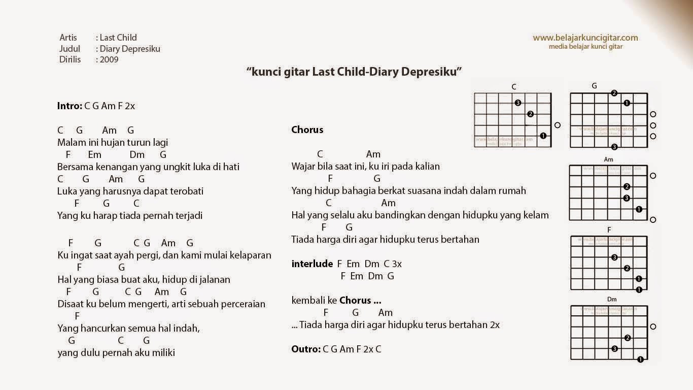 Chord lagu last child