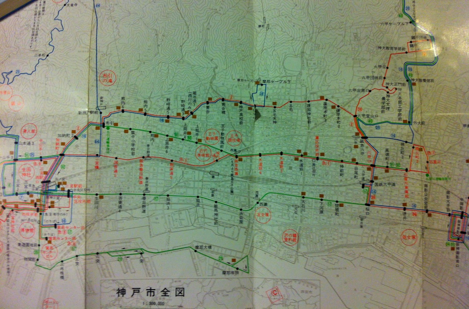 神戸 市バス 5 系統 路線 図 Kadamsvki S Diary