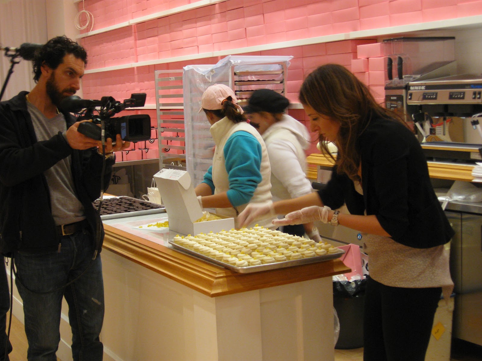 QuatreCoeur Flowers for Cupcake SoHo Opening