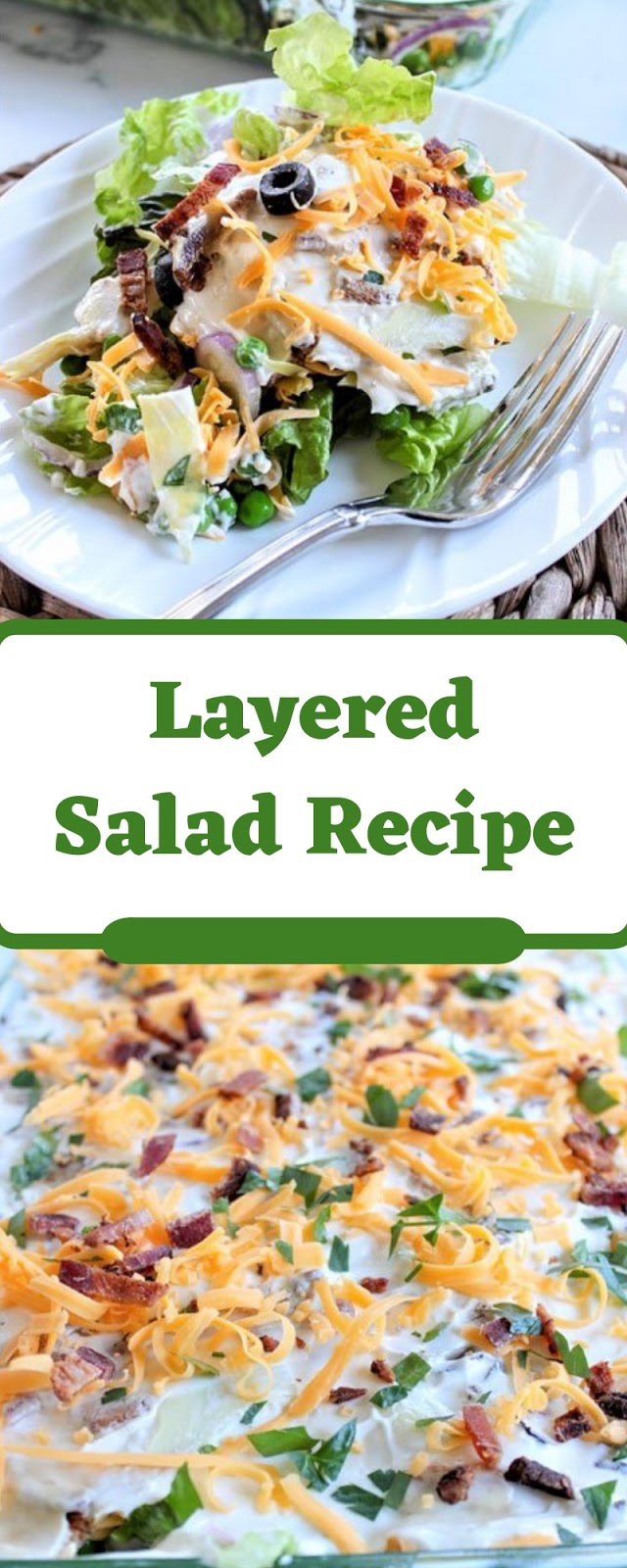 Layered Salad Layered Salad
