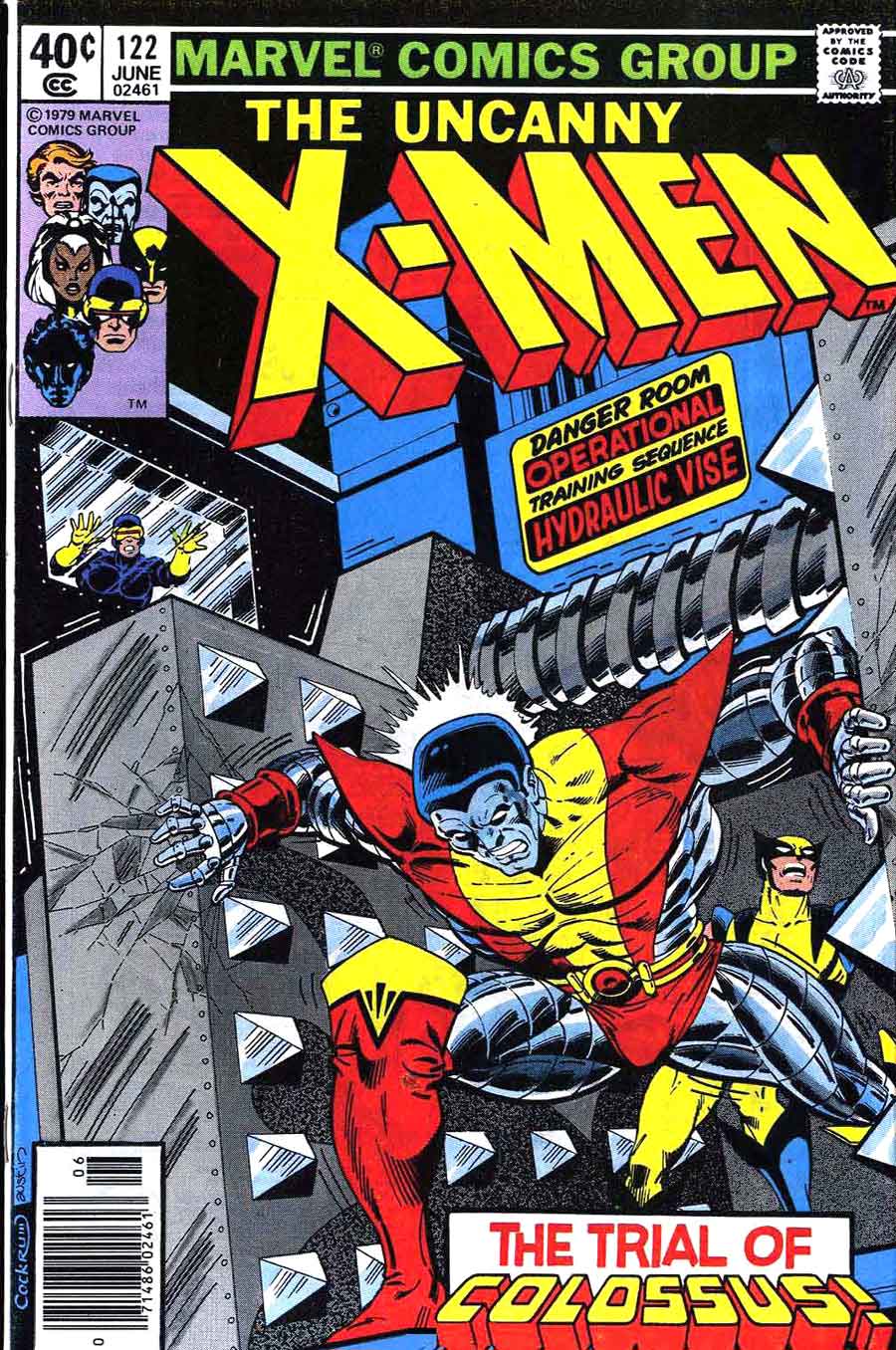 X-men v1 #122 marvel comic book cover art by John Byrne